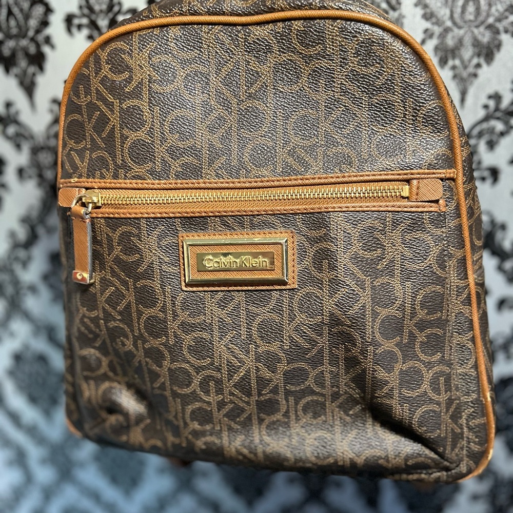 Mini Calvin Klein book bag